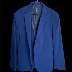 Men’s Alfani coat size L color, blue